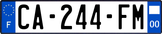 CA-244-FM