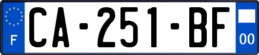 CA-251-BF