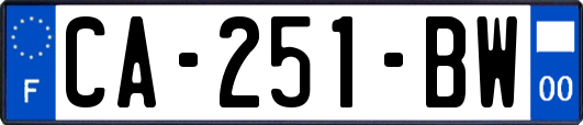 CA-251-BW