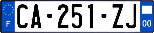 CA-251-ZJ