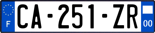 CA-251-ZR