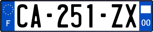 CA-251-ZX