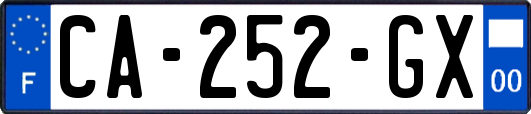 CA-252-GX