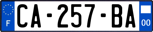 CA-257-BA