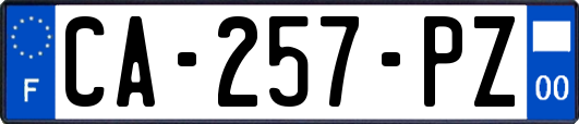 CA-257-PZ