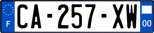 CA-257-XW