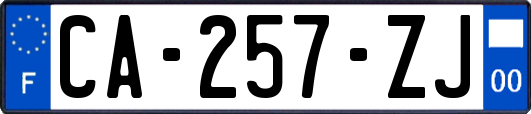 CA-257-ZJ