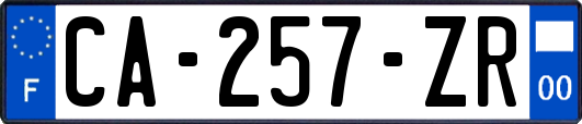 CA-257-ZR