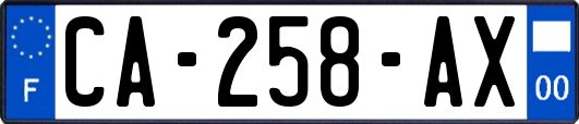 CA-258-AX