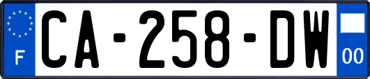 CA-258-DW