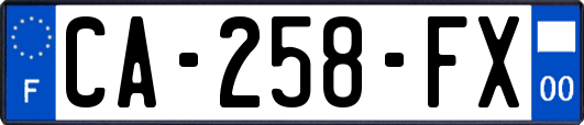 CA-258-FX