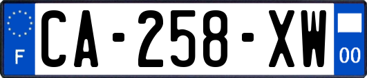 CA-258-XW