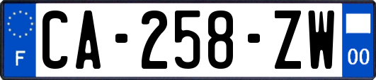 CA-258-ZW