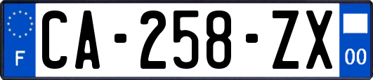 CA-258-ZX