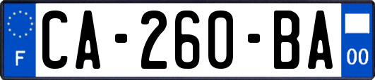 CA-260-BA