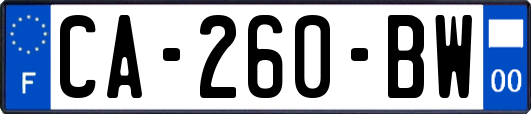 CA-260-BW