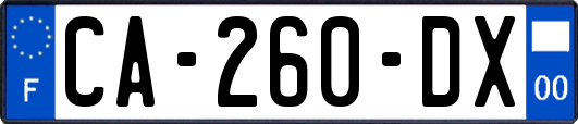 CA-260-DX