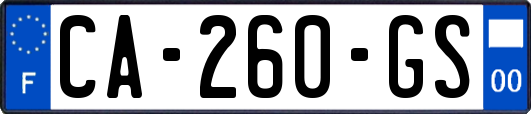 CA-260-GS