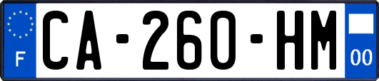 CA-260-HM