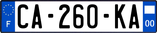 CA-260-KA