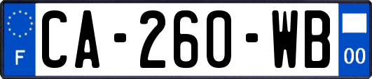 CA-260-WB