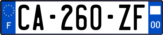 CA-260-ZF