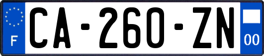 CA-260-ZN