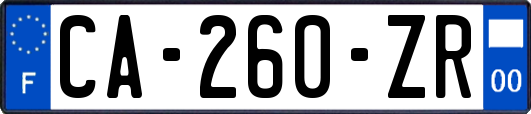 CA-260-ZR