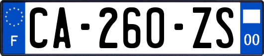 CA-260-ZS