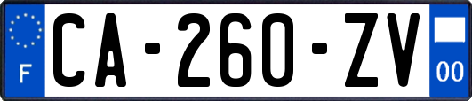 CA-260-ZV