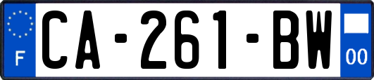 CA-261-BW