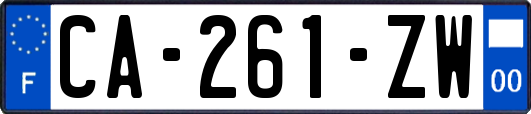 CA-261-ZW