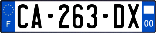 CA-263-DX