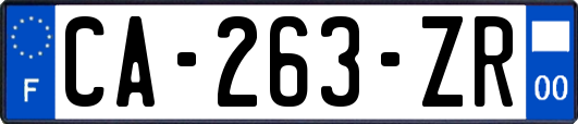 CA-263-ZR