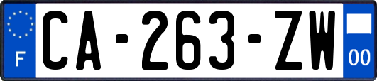 CA-263-ZW