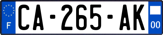 CA-265-AK