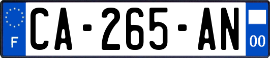 CA-265-AN