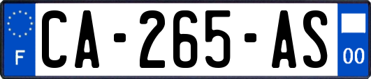 CA-265-AS