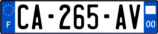 CA-265-AV