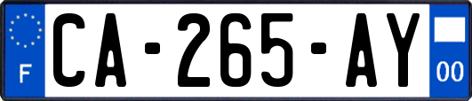 CA-265-AY