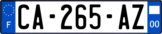 CA-265-AZ