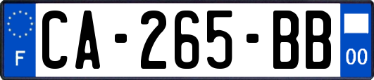 CA-265-BB