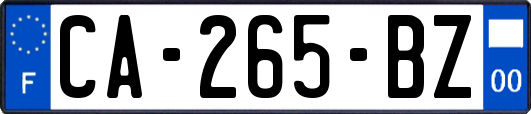 CA-265-BZ