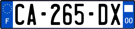 CA-265-DX