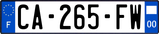 CA-265-FW