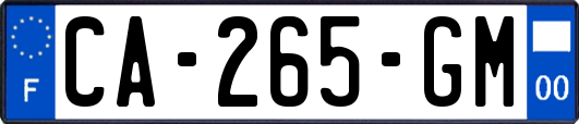 CA-265-GM