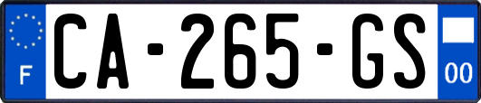 CA-265-GS