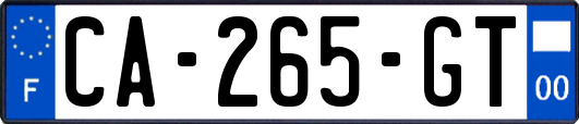 CA-265-GT