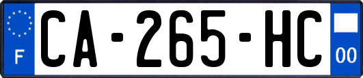 CA-265-HC