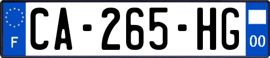 CA-265-HG